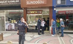 Giresun'da kuyumcu silahlı iki kişi tarafından soyuldu