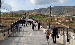 Hasankeyf'te bayram tatili yoğunluğu