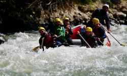 Melen Çayı'nda rafting sezonu açıldı