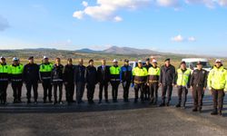 Uşak Valisi Ergün, trafik denetimlerine katıldı: