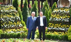 Vali Çiçek'ten Başkan Büyükkılıç'a tebrik ziyareti