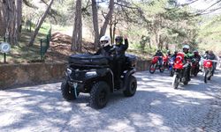 Yozgat'ta Turizm Haftası dolayısıyla ATV ve motosiklet turu düzenlendi