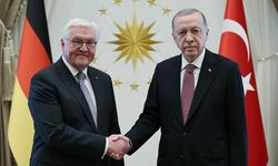 Cumhurbaşkanı Erdoğan Alman mevkidaşı Steinmeier ile bir araya geldi