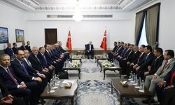 Erdoğan, Irak'ta Türkmen ve Sünni toplumu temsilcilerini kabul etti
