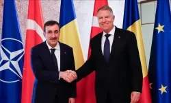 Romanya Cumhurbaşkanı Iohannis, Cumhurbaşkanı Yardımcısı Yılmaz'ı kabul etti