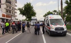 Adıyaman'da motosikletli ekibin kaza yapması sonucu 2 polis yaralandı