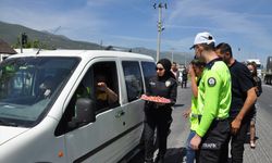 Akşehir'de "özel çocuklar" trafik denetimi yaptı