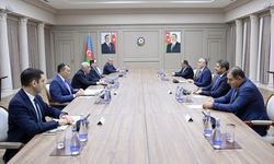 Azerbaycan Başbakanı Asadov, Çalışma ve Sosyal Güvenlik Bakanı Işıkhan'ı kabul etti