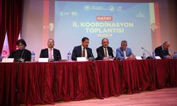 Bakan Özhaseki, Hatay'da İl Koordinasyon Toplantısı'na katıldı: