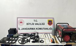 Bitlis'te izinsiz kazı yapan 2 kişi suçüstü yakalandı