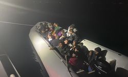 Bodrum açıklarında 22 düzensiz göçmen kurtarıldı