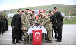 Erzurum'da engelliler bir günlük temsili askerlik yaptı