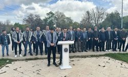 Erzurum'da üniversite öğrencileri ABD'deki Filistin eylemlerine destek verdi