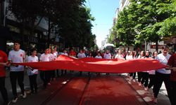 Eskişehir'de 19 Mayıs Gençlik Yürüyüşü yapıldı