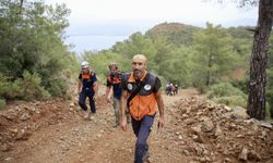 Fethiye'de kayıp kişiyi arama çalışması sürüyor