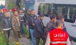 Kırşehir'de 23 düzensiz göçmen yakalandı