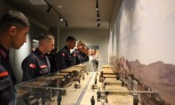 Kırşehir'de jandarma personeli müzeleri ziyaret etti
