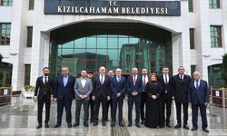 MHP Genel Başkan Yardımcısı Yıldırım'dan Kızılcahamam Belediyesine ziyaret