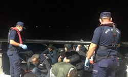 Muğla açıklarında 47 düzensiz göçmen yakalandı