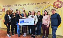Sivaslı öğretmenler Litvanya'da çalıştaya katıldı