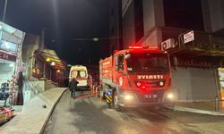 Trabzon'da bir iş merkezinde çıkan yangın söndürüldü