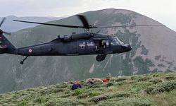 Tunceli'de mantar toplarken yaralanan kadın askeri helikopterle hastaneye ulaştırıldı