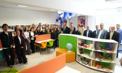 Ümraniye'de 11 okulda yapımı tamamlanan kütüphaneler hizmete açıldı