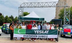 Yeşilay Eskişehir Şubesi konvoy düzenledi