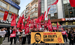 İzmir'de TİP üyeleri, Can Atalay için adalet çağrısı yaptı