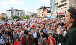 DEM Parti Eş Genel Başkanı Hatimoğulları, Hatay Samandağ'da konuştu: