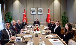 Cevdet Yılmaz, TİM Başkanı Gültepe ve heyetiyle Türkiye'nin ihracat hedefini konuştu