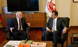 İmamoğlu, Fatih Belediye Başkanı Turan'ı ziyaret etti