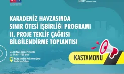 "Karadeniz havzasında sınır ötesi işbirliği programı" bilgilendirme toplantısı yapıldı