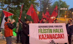 SOL Parti, İsrail'i protesto etti: Soykırımcı İsrail yenilecek, Filistin halkı kazanacak