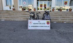 Adana'da 2 motosiklet ve 1 bisiklet çalan şüpheli tutuklandı
