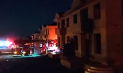 İzmir'de otluk alanda çıkıp inşaat halindeki binalara sıçrayan yangın söndürüldü