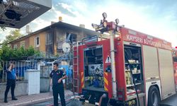 Kayseri'de evde çıkan yangın söndürüldü