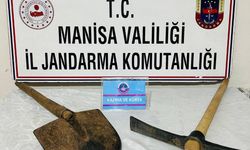 Manisa'da sit alanında kazı yapan 4 kişi yakalandı