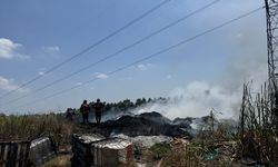 Sakarya'da atık alanında çıkan yangın söndürüldü