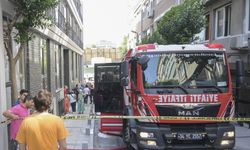 Şişli'de yangın çıkan binada mahsur kalan 4 kişi kurtatıldı