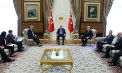 Erdoğan, UNRWA Genel Komiseri Lazzarini'yi Cumhurbaşkanlığı'nda kabul etti