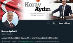 Koray Aydın, dakikalar içinde parti logolu fotoğrafını profilinden kaldırdı