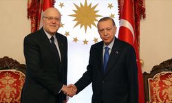 Erdoğan, Lübnan Başbakanı Mikati ile görüştü
