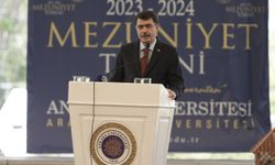 Ankara Üniversitesinde 2023-2024 Eğitim-Öğretim Yılı Rektörlük Mezuniyet Töreni coşkusu