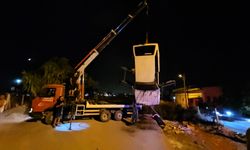 Antalya'da sulama kanalına devrilen otomobildeki 1 kişi öldü, 4 kişi yaralandı