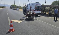 Aydın'da kamyonun altında kalan motosikletin sürücüsü öldü