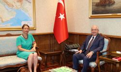 Bakan Güler, Fransa'nın Ankara Büyükelçisi Dumont'u kabul etti