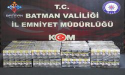 Batman'da akaryakıt tankerinde 1600 paket kaçak sigara ele geçirildi