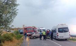 Denizli'de trafik kazalarında 2 kişi öldü, 8 kişi yaralandı