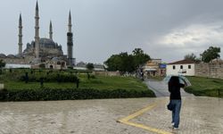 Edirne'de sağanak etkili oldu